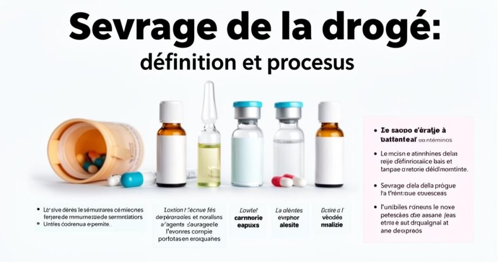 Sevrage de la drogue : définition et processus selon le type de substance et l&rsquo;accompagnement