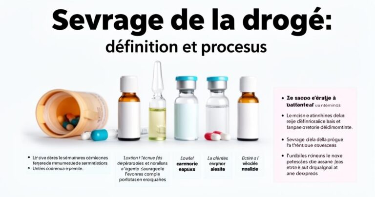 Sevrage de la drogue : définition et processus selon le type de substance et l&rsquo;accompagnement